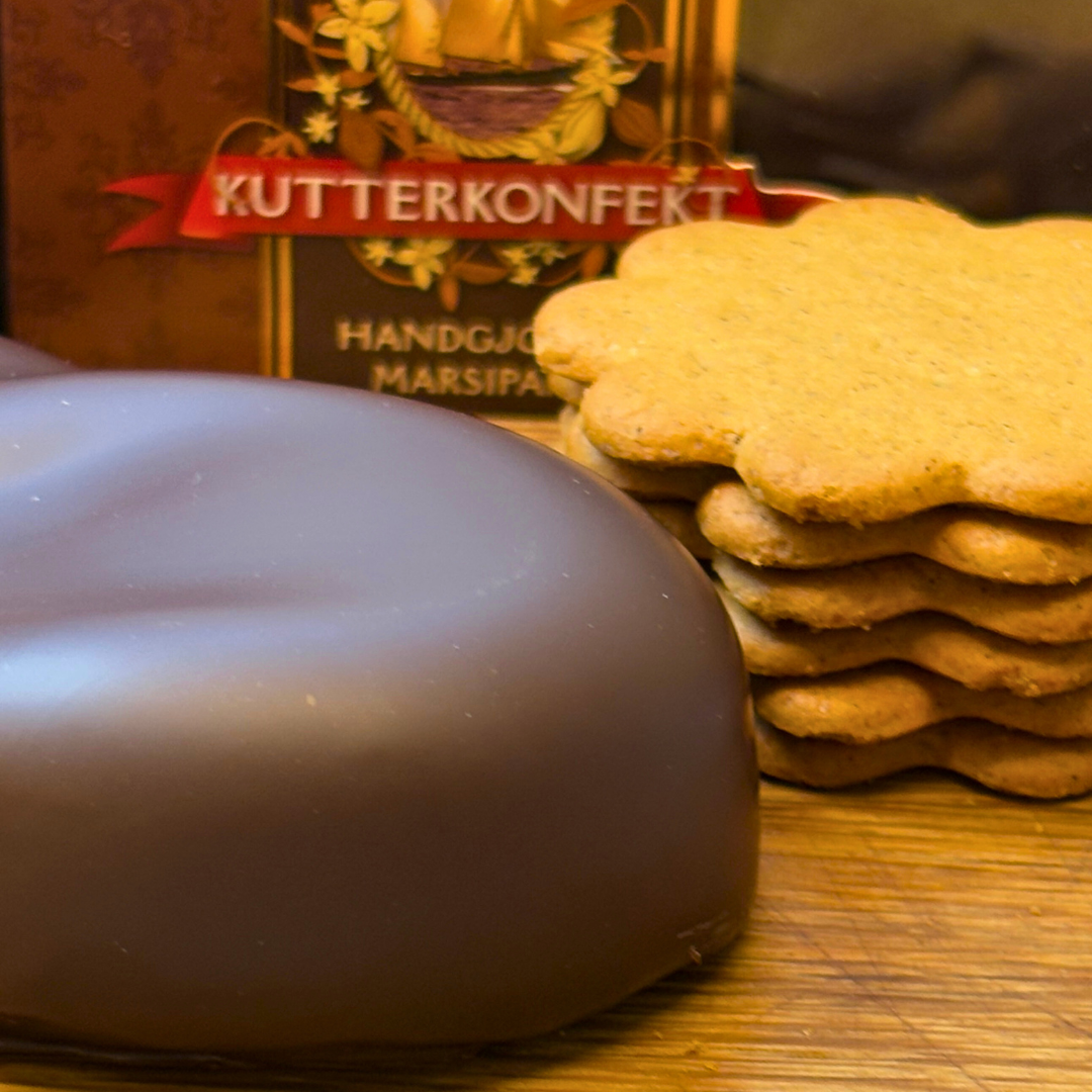 Pepparkaka - Marsipanknut