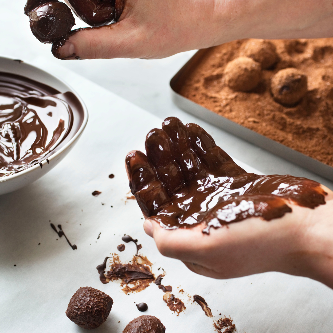 3 sorters choklad till bakning - Kit