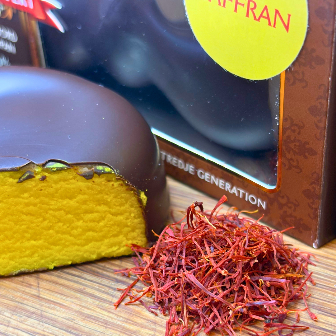 Saffran - Marsipanknut