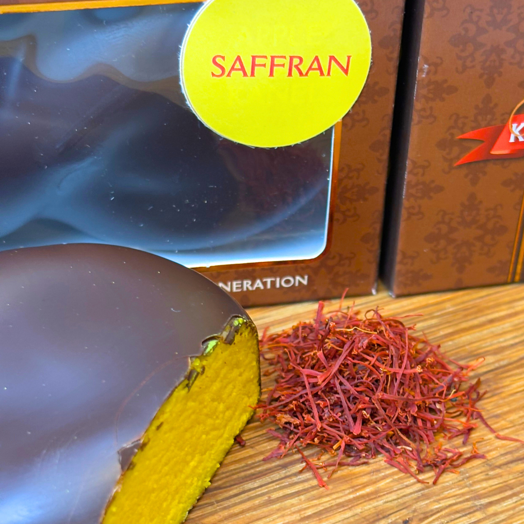 Saffran - Marsipanknut