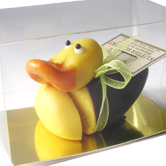 Så gör vi vår handgjorda marsipan-anka “Kalle” – steg för steg