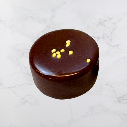 Chokladpralin - Banantryffel - Mörk