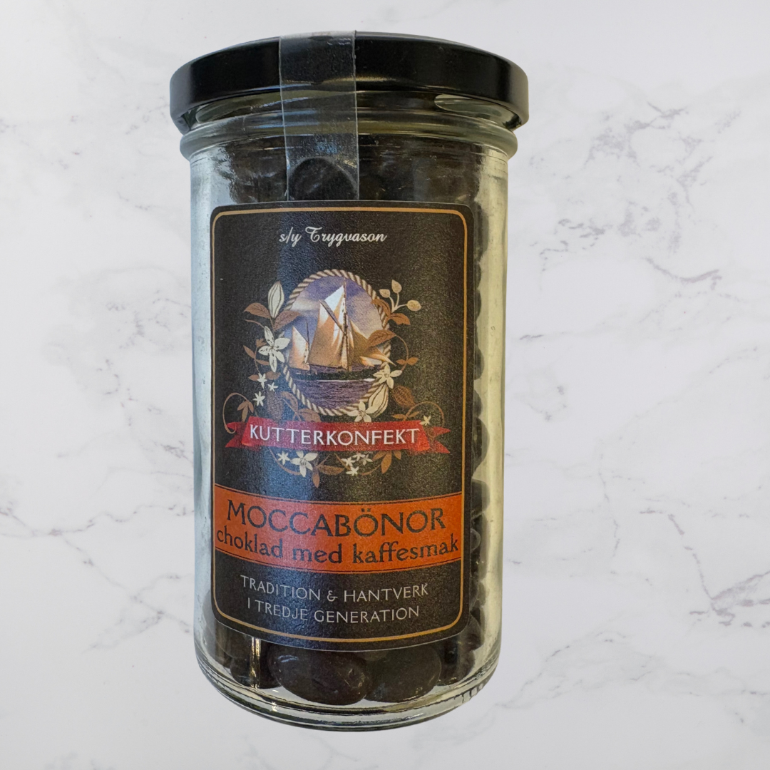 Choklad - Moccaböna i burk