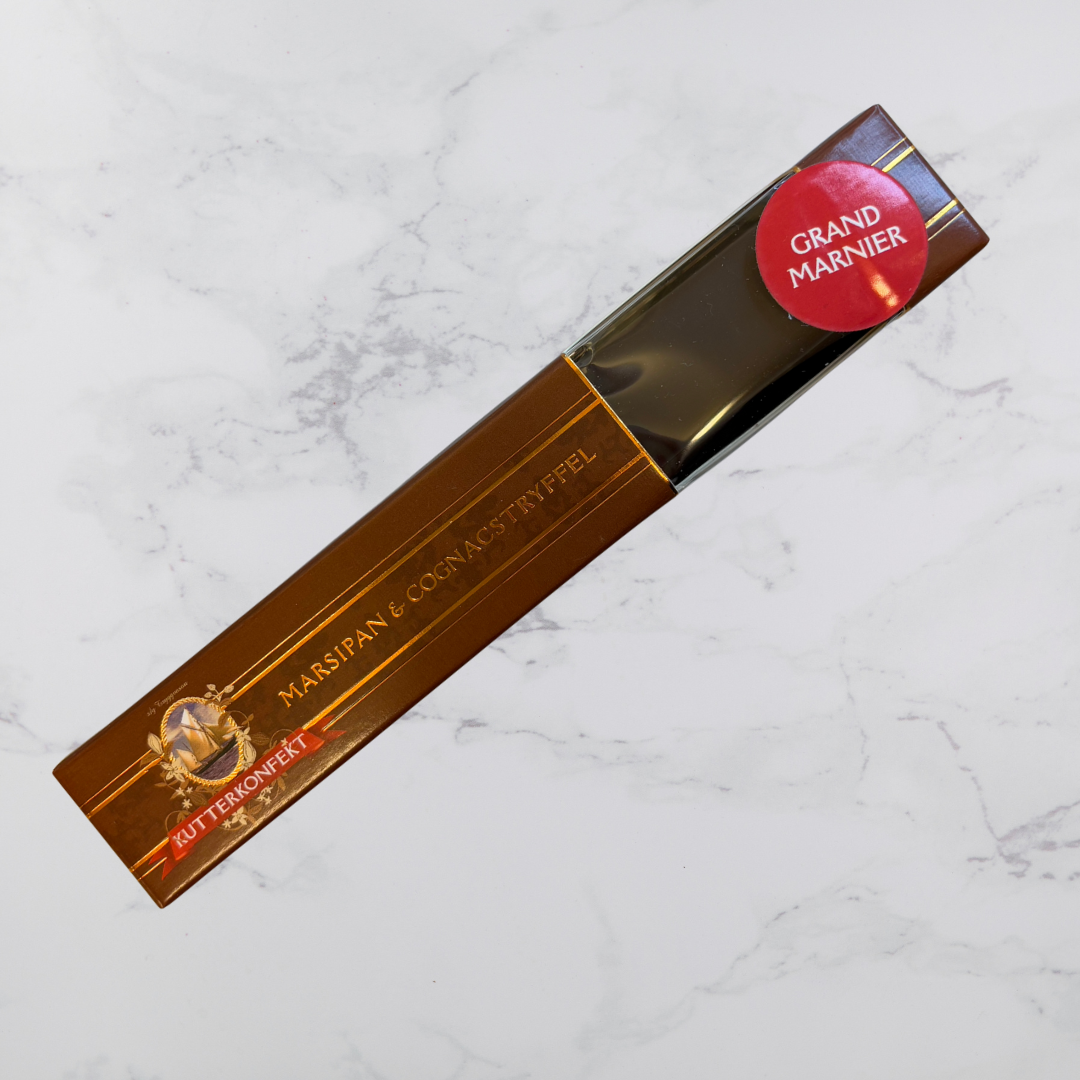 Grand Marnier - Marsipan och mörk cognacstryffel. NU 50% STÖRRE!