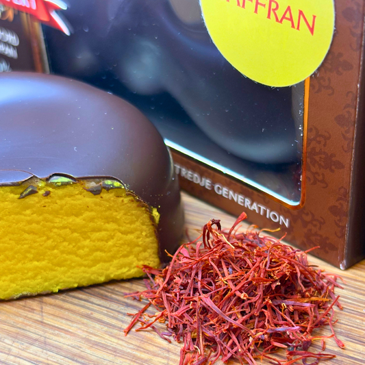Saffran - Marsipanknut