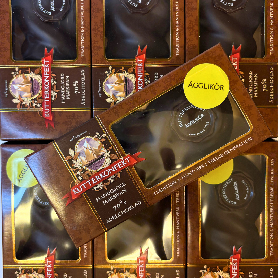 Ägglikör - Marsipanknut