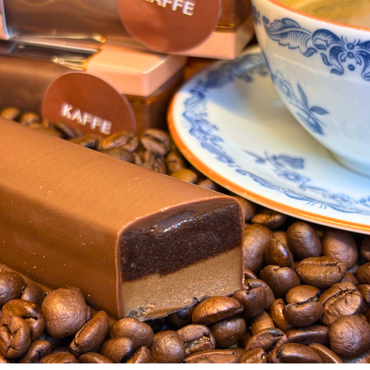 Kaffe - Marsipan med nötnougat, NU 50% STÖRRE!
