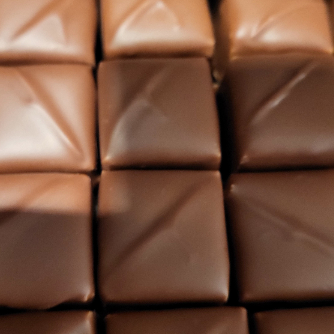 Pralin -Hasselnötsnougat