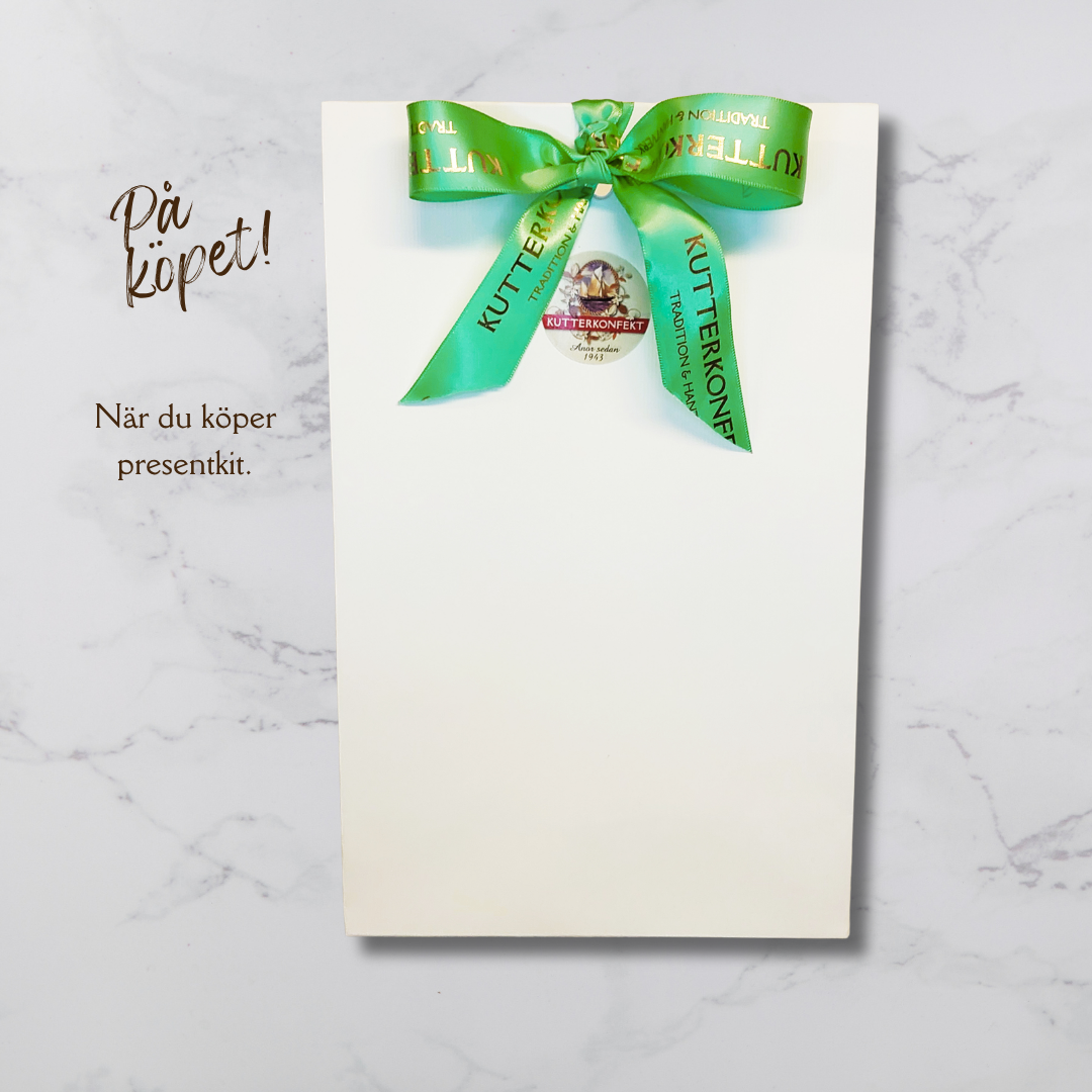 Presentpåse - Karamelliserade hasselnötter, karamelliserade sötmandlar & nötkräm.