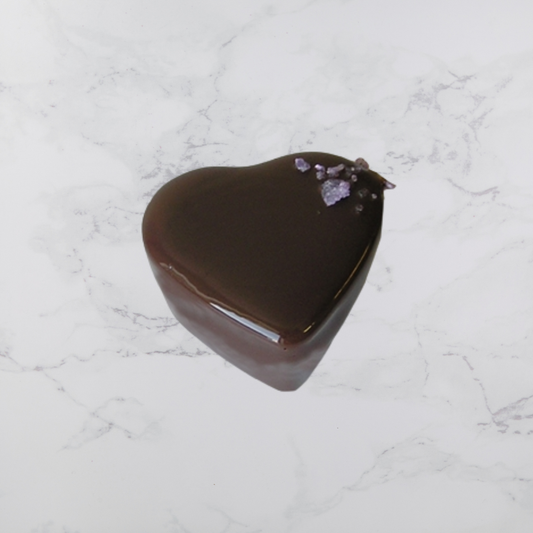 Chokladpralin - Citron/violtryffel